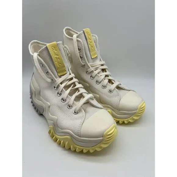Converse Run Star Motion Platform Sneakers A00874C Egret Men’s Size 7.5/Wmn 9