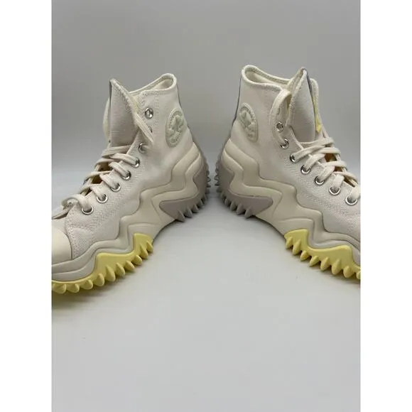 Converse Run Star Motion Platform Sneakers A00874C Egret Men’s Size 7.5/Wmn 9