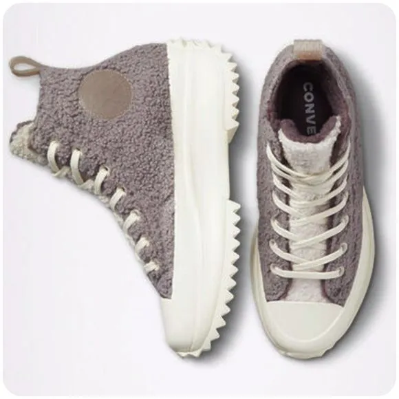 Converse Run Star Hike Sherpa Sneakers