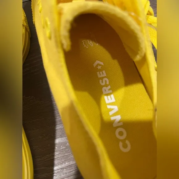 Converse Taylor All Star Monochrome Aurora Yellow Low Top