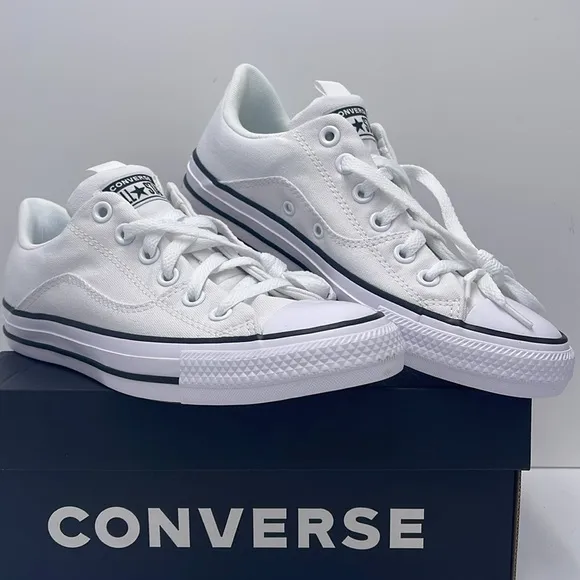 Converse WMNS A00832F CTAS RAVE OXWHITE/WHITE/BLACK Low-Top Sneakers Chuck Tayl