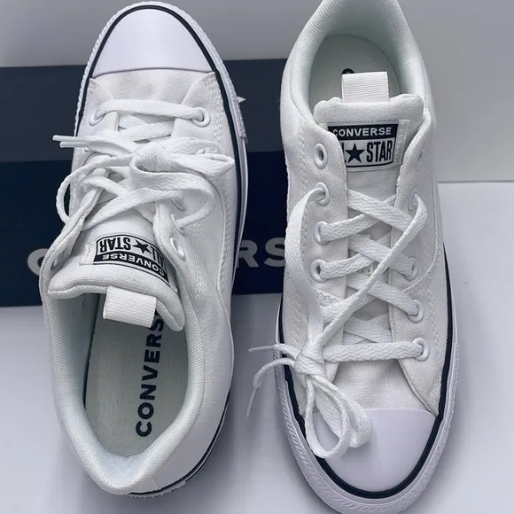 Converse WMNS A00832F CTAS RAVE OXWHITE/WHITE/BLACK Low-Top Sneakers Chuck Tayl