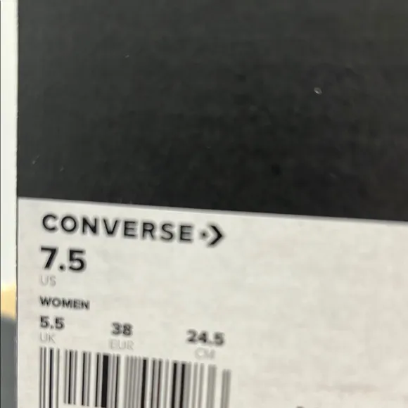 Converse Women's Floral High-Top Sneakers - Black and White
