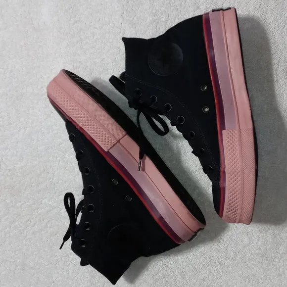 Converse x OPI Chuck Taylor All Star Platform High Sneakers Size 8 Women's