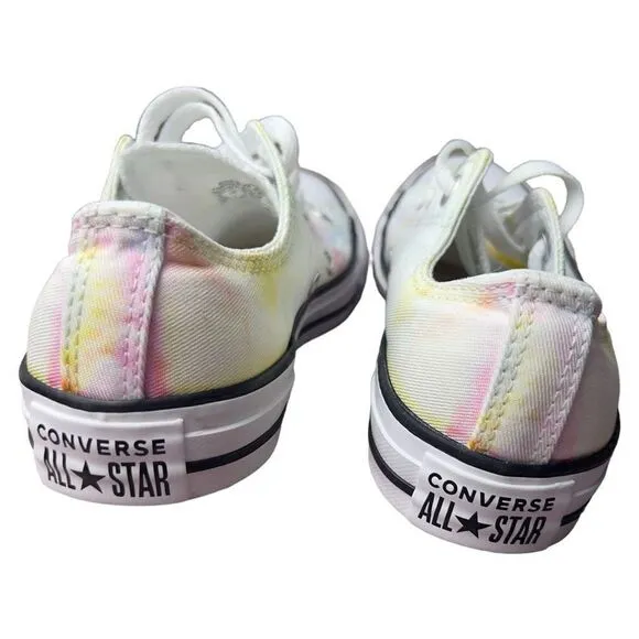 Converse Chuck Taylor All Star Tie Dye white Low Top Sneakers Womens 6
