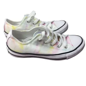 Converse Chuck Taylor All Star Tie Dye white Low Top Sneakers Womens 6