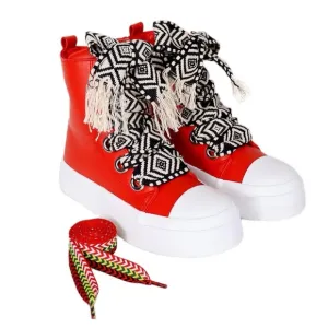 Cool kid sneakers Red