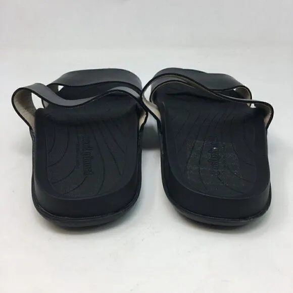 Cool Planet By Steve Madden Women's Sandals Black Size 7 Libraa Slip On Slides