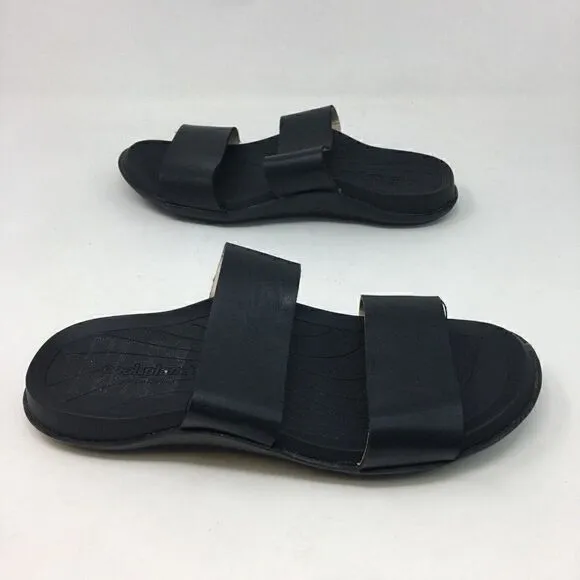 Cool Planet By Steve Madden Women's Sandals Black Size 7 Libraa Slip On Slides
