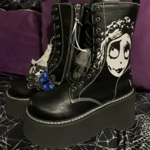 Corpse Bride RARE SAMPLE platform boots