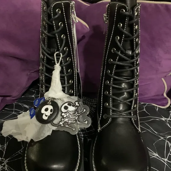 Corpse Bride RARE SAMPLE platform boots