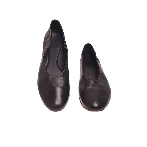 COS LEATHER BALLERINA FLATS Size 8.5 US/ 40 EU