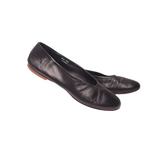 COS LEATHER BALLERINA FLATS Size 8.5 US/ 40 EU