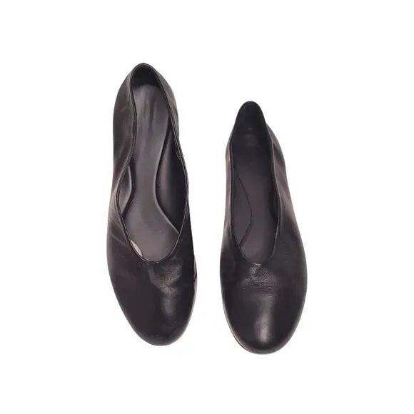 COS LEATHER BALLERINA FLATS Size 8.5 US/ 40 EU