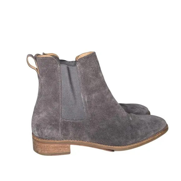COS Suede Leather Chelsea Boots Gray EU 40 Men’s Size 8