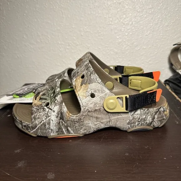 Crocs Adults' Classic All Terrain Realtree EDGE Sandals 207891-267 NWT M8 W10