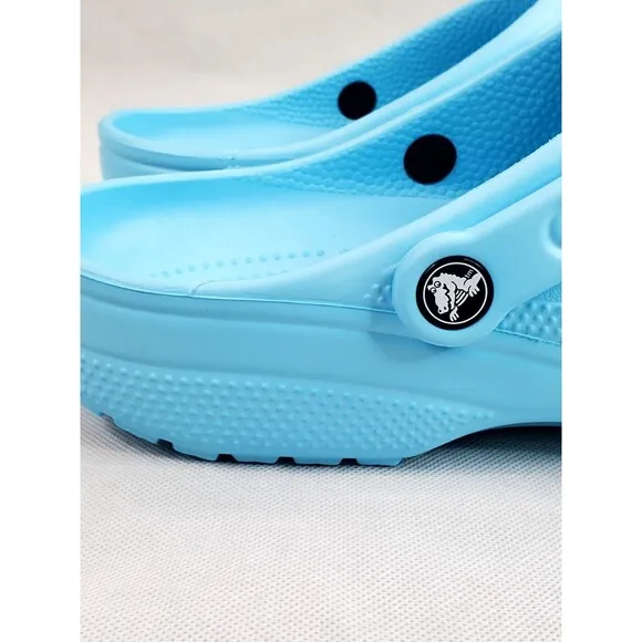 Crocs Classic Sandals Mens Size 12 Arctic Blue Slip On Waterproof  Casual Strap