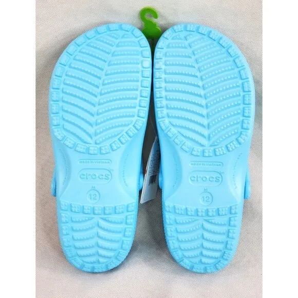 Crocs Classic Sandals Mens Size 12 Arctic Blue Slip On Waterproof  Casual Strap
