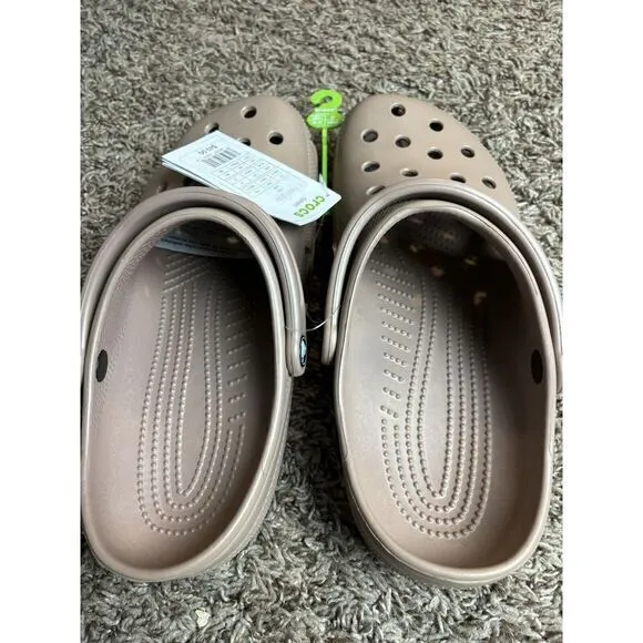 Crocs Classic Wheat Khaki Men Unisex‎ Slip On Casual LifeStyle Sandal 10001-209