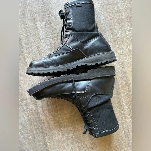 Danner 21210 Acadia 8” Black Combat Boots Vibram Gore-Tex USA Made Men’s 12 D