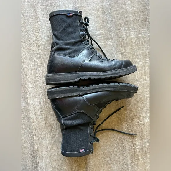 Danner 21210 Acadia 8” Black Combat Boots Vibram Gore-Tex USA Made Men’s 12 D