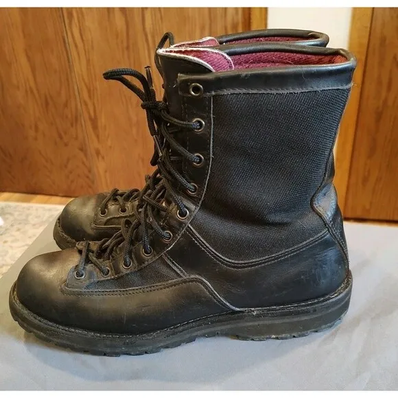 Danner Boots Men's 11.5 D 69210 Acadia Gore Tex Black Vibram Tactical Combat USA