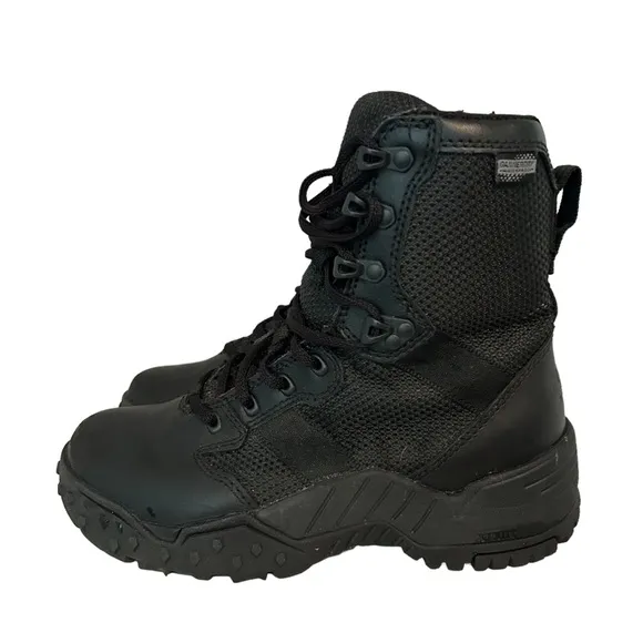 DANNER Scorch Side Zip 6&quot; Black Hot Tactical Combat Boots