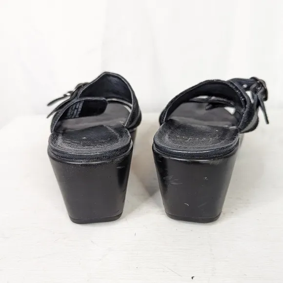 Dansko Jessie Two Strap Heeled Slip On Sandals - 40