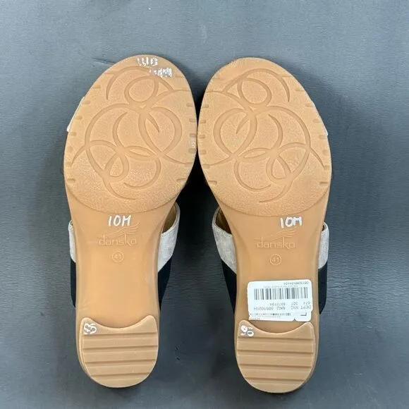 Dansko Theresa Multi-Strap Slip-On Sandals shoes womens size 10.5 (41)