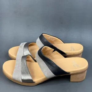 Dansko Theresa Multi-Strap Slip-On Sandals shoes womens size 10.5 (41)