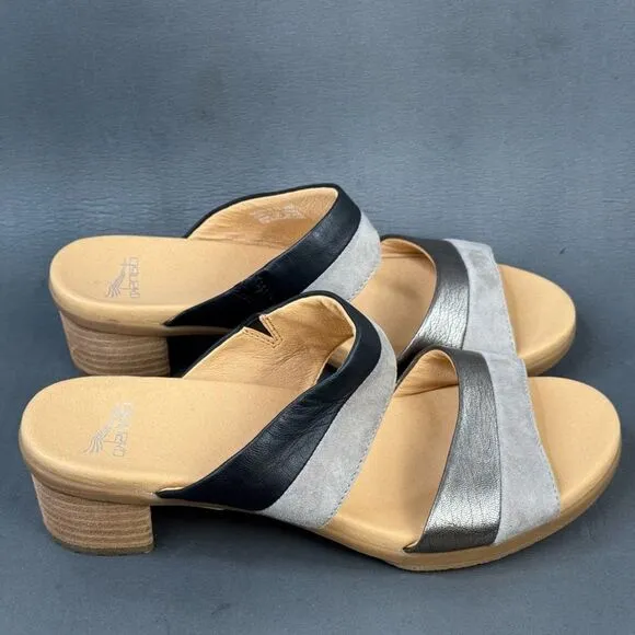 Dansko Theresa Multi-Strap Slip-On Sandals shoes womens size 10.5 (41)