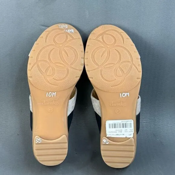 Dansko Theresa Multi-Strap Slip-On Sandals shoes womens size 5.5 (36)