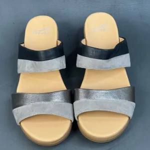 Dansko Theresa Multi-Strap Slip-On Sandals shoes womens size 5.5 (36)