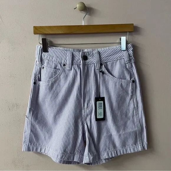 Dickies Light Purple Pin Stripe Denim Shorts