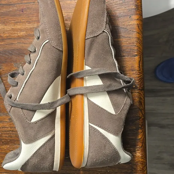 Diesel Brown Sneakers with Suede Finish and Low-Top Design vintage