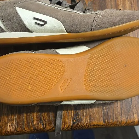 Diesel Brown Sneakers with Suede Finish and Low-Top Design vintage