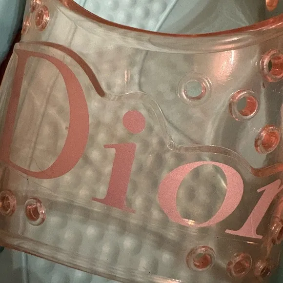 Dior Aqua Blue Slide Sandals