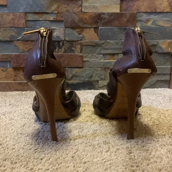 Dior Brown Gladiator Multi-Strap Sandals Sz 7.5