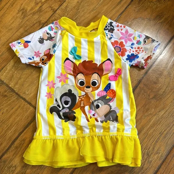 Disney Bambi Swim Bundle (4 pieces)- Girls Size 4T- Great Condition!