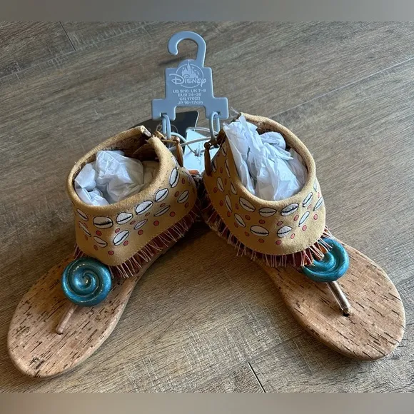 Disney-Moana Sandals-Girls Dress Up-9/10. Get Your Little One Ready For Moana 2