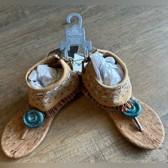 Disney-Moana Sandals-Girls Dress Up-9/10. Get Your Little One Ready For Moana 2