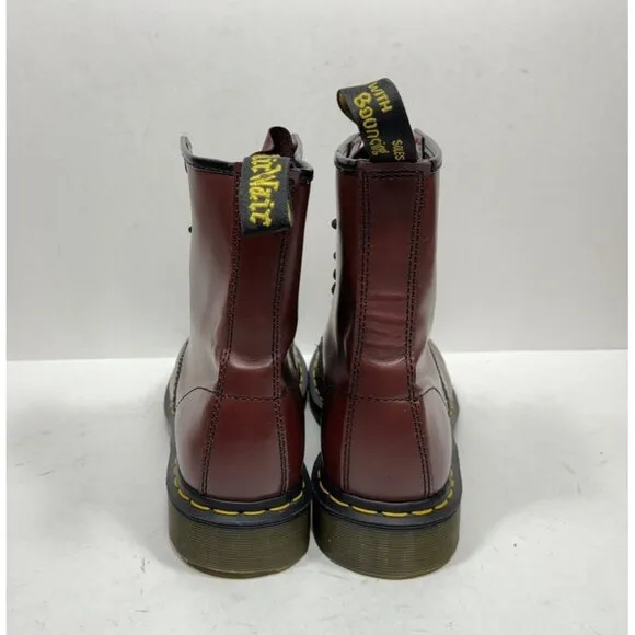 Doc Dr. Martens 1460 Boots Womens Sz 11 Oxblood Burgundy 11821 Cherry  Combat