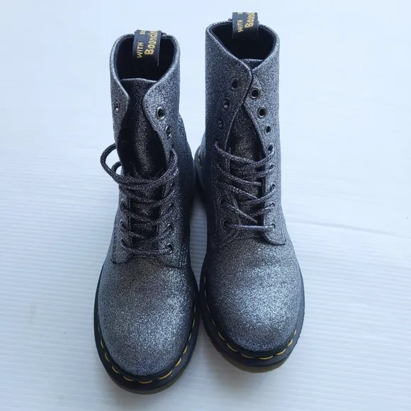 DOC MARTENS 1460 Pascal Glitter Lace-up Combat Boots