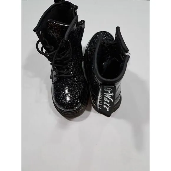 Doc Martens Boots 1460 Glitter T Brown Coated Glitter Child Size 10