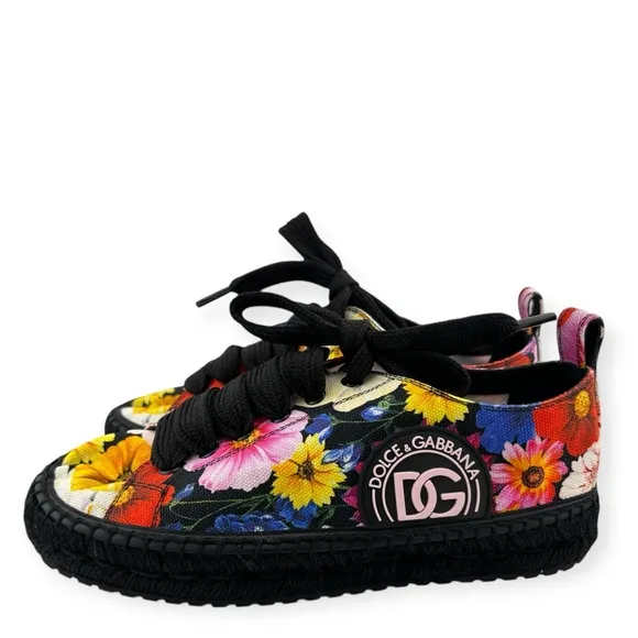 Dolce &amp; Gabbana Floral Espadrilles