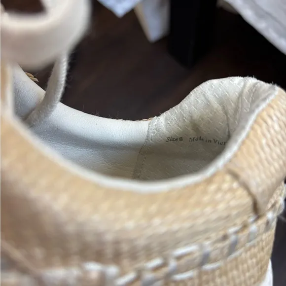 Dolce Vita Dolen Platform Sneakers Rattan