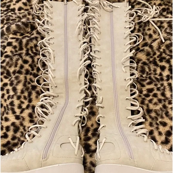 Dolls Kill Club Exx Rude Awakening Treaded Boots