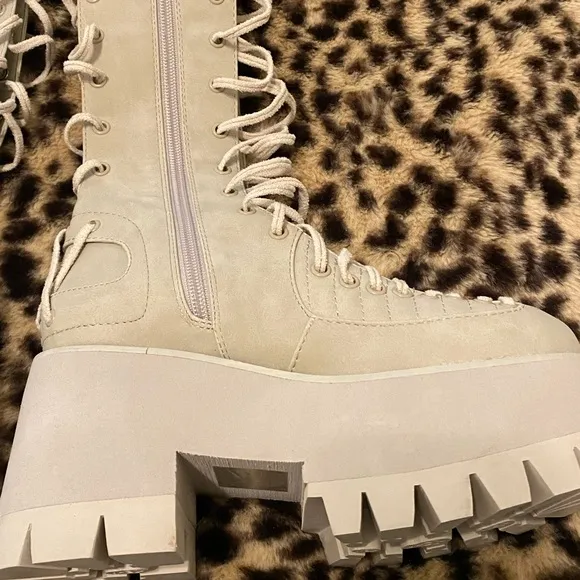 Dolls Kill Club Exx Rude Awakening Treaded Boots