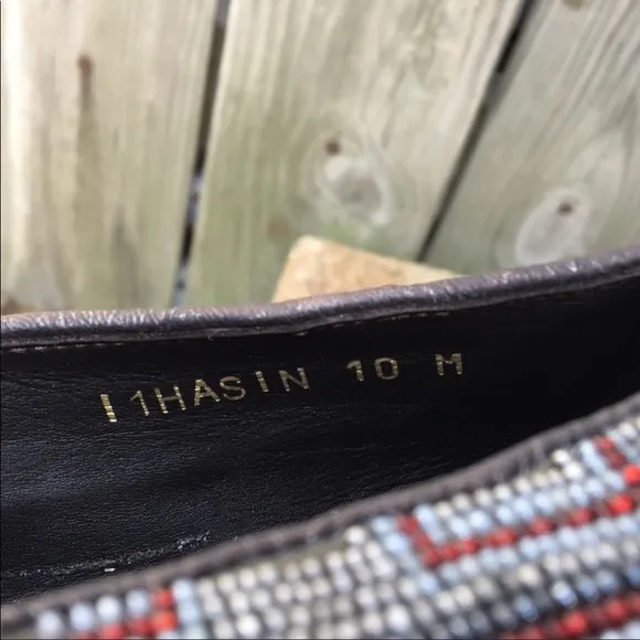 Donald J Pliner Hasin Beaded Flats 10