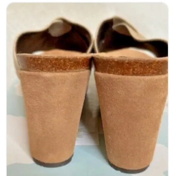 DONALD PLINER Crisscross Slip-On Wedge Sandals NWT